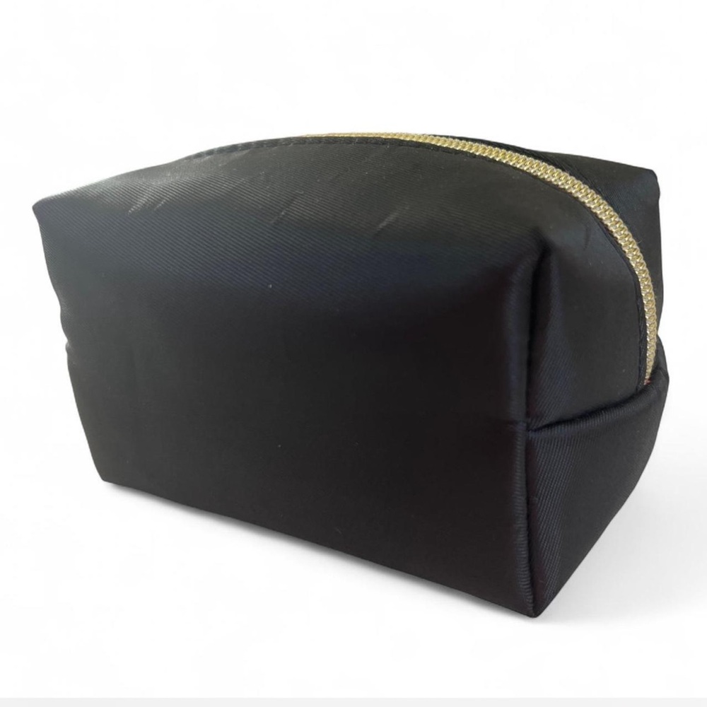 Juicy Couture Small Black Makeup Bag / Cosmetic Pouch